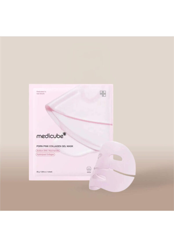 Medicube PDRN Pink Collagen Gel Mask – masque gel régénérant anti-âge coréen